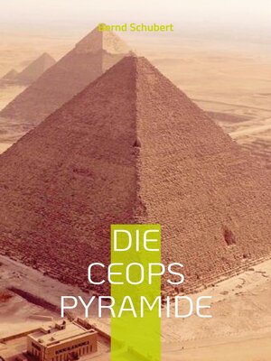 cover image of Die Ceops Pyramide